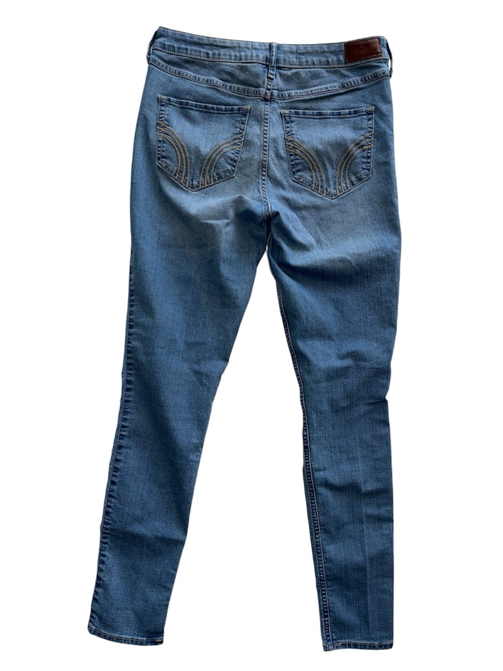 HOLLISTER WOMAN HIGH RISE SUPER SKINNY JEANS 9R - Picture 3 of 4
